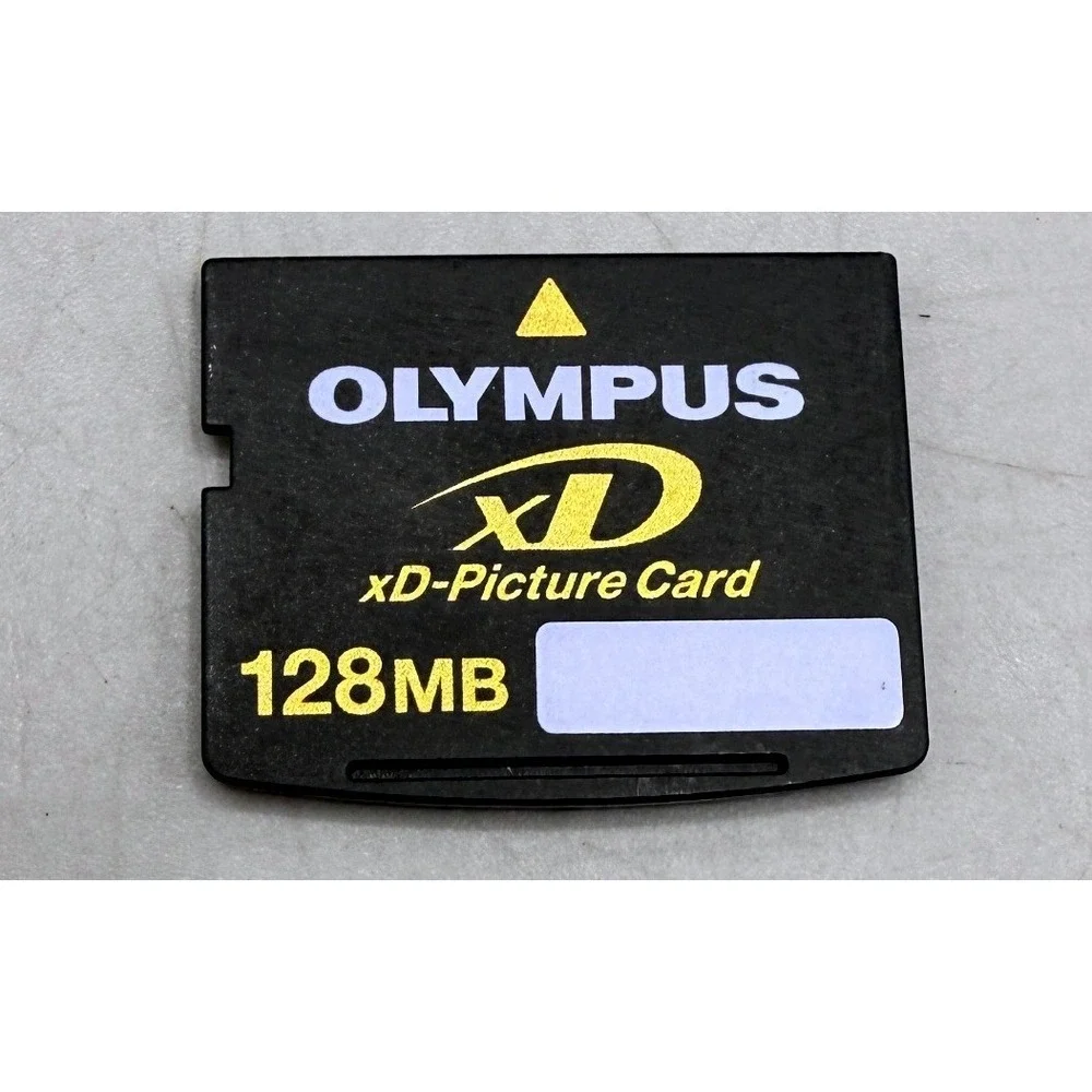 Olympus 128MB xD-Picture Card Flash Memory Samsung MXD128P3 Tested, Works-C